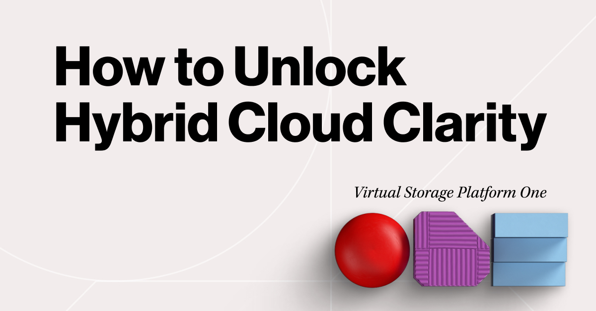 #Data is ubiquitous but only those who harness its potential stand to shape the future. Find out how to unleash the power of your data and achieve clarity across #HybridCloud: htchivantara.is/4aW6ec7 #VSPOne