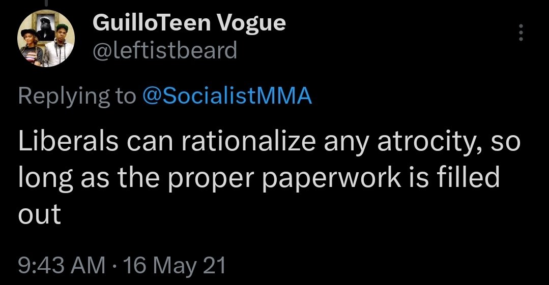 leftistbeard's tweet image. Once again tapping the sign