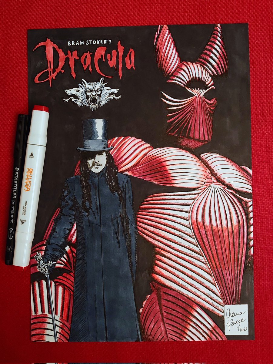 🦇 #DraculaDay 🦇
#art #Dracula