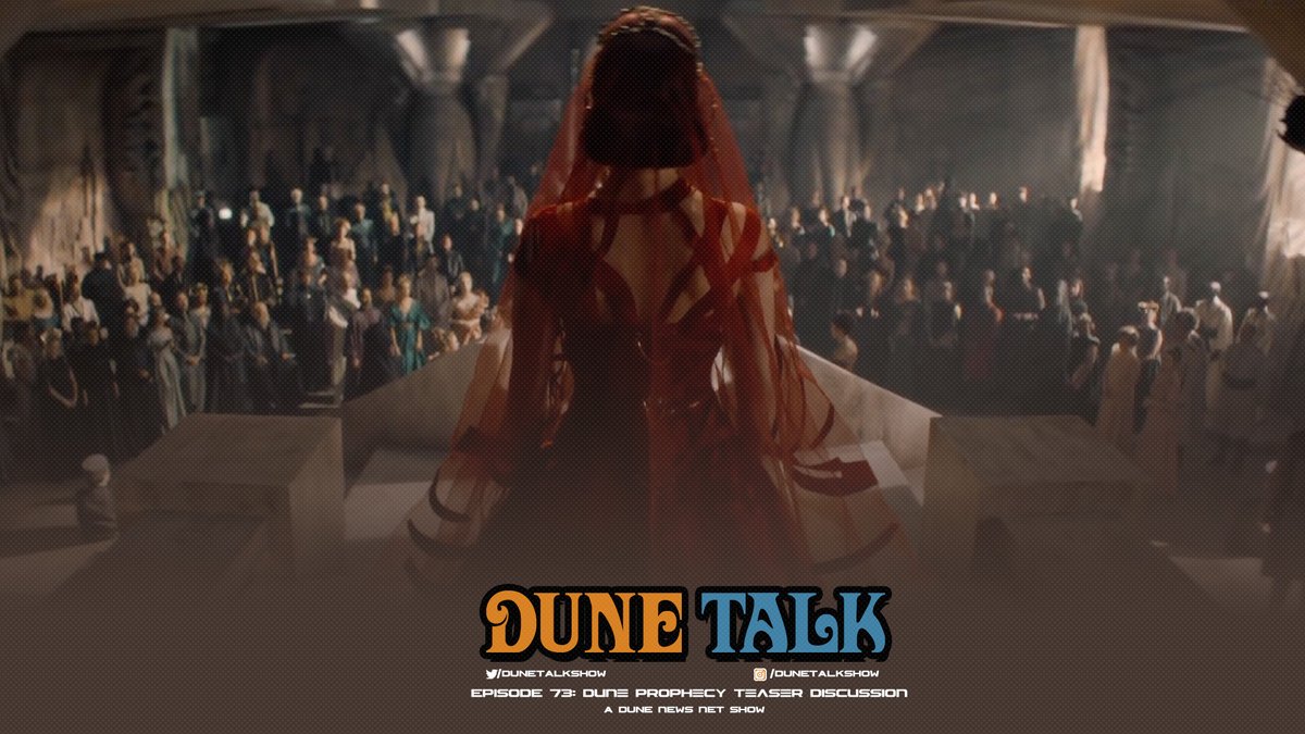 The crew is back! We're embarking into uncharted territory with this 'Dune: Prophecy' teaser discussion.

Watch on YouTube youtube.com/watch?v=1i854D… or visit site for listening options (incl. Apple Podcasts &amp; Spotify): dunenewsnet.com/2024/05/dune-t…
#Dune #DunePartTwo #podcast