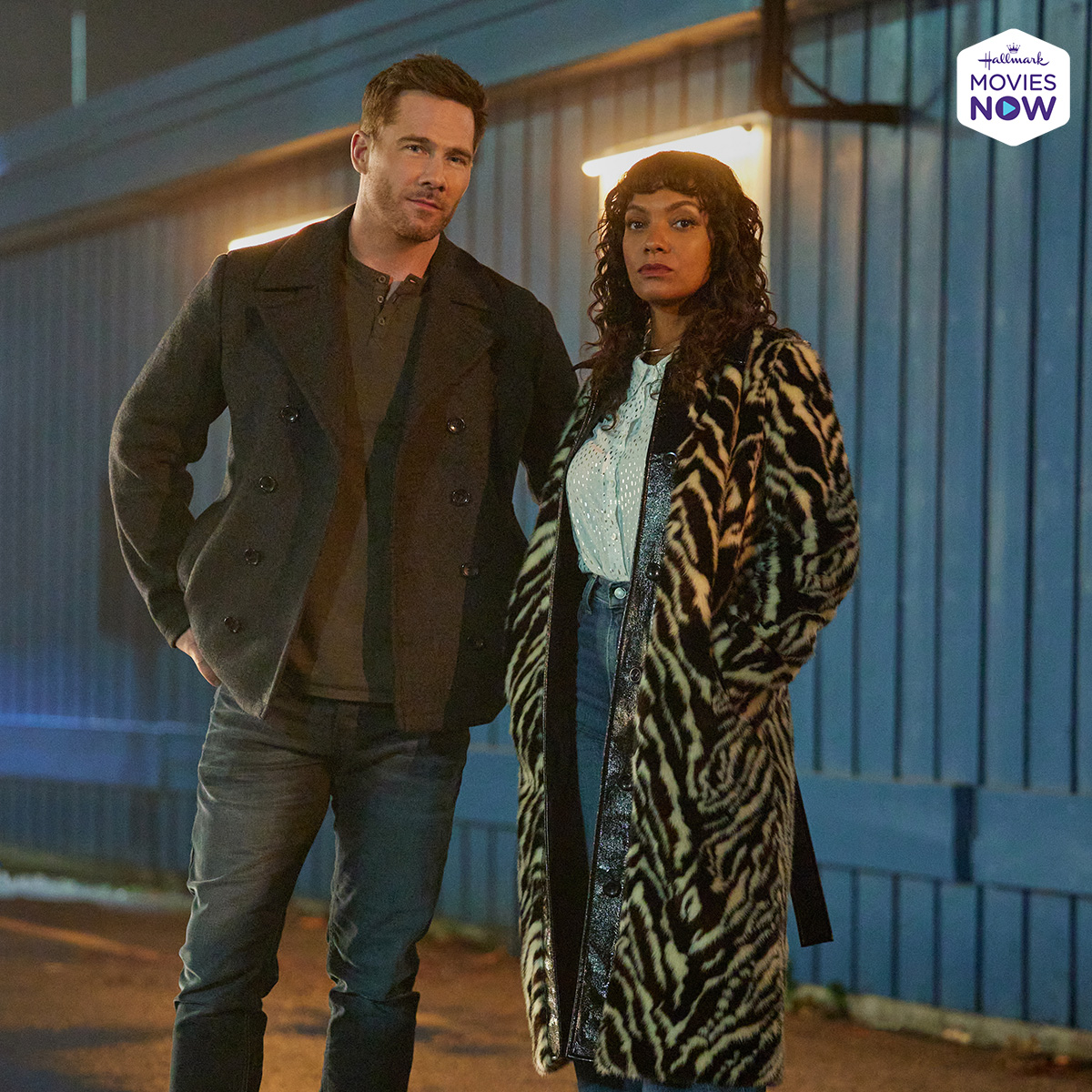 They don't have much in common, yet TV actress Hadley @LyndieGreenwood and Detective Shawn #Luke Macfarlane must join forces to find a killer in #CrimeTime: Freefall now streaming on #HallmarkMoviesNow! #Sleuthers