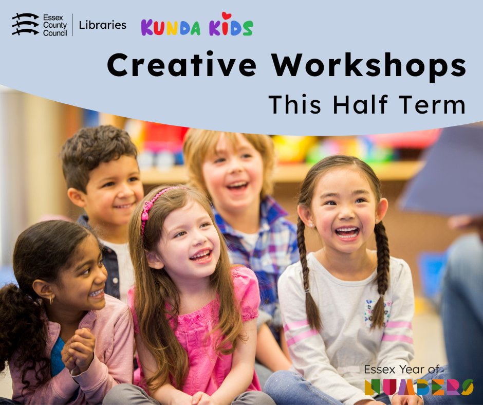 Have you booked your spot on our workshops yet? 👀 Kids aged 4+ will get a first introduction to money from the @KundaKids Money Smarts stories. Plus they can enjoy making their own piggy bank! 📖🎨🐷 Book your free spot here: libraries.essex.gov.uk/news/may-half-…