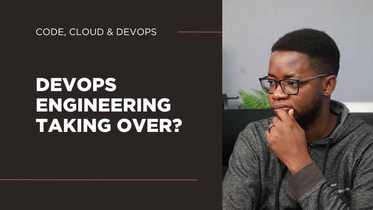 Will DevOps dominate Cloud Engineering? 🤔 Join me as I dive into this hot debate and share my thoughts! Plus, get insights on the best online platforms to learn Cloud Engineering! 🌟 Don't miss out on this video! 🔥 #DevOpsVsCloud #TechDebate loom.ly/X6OU6K0