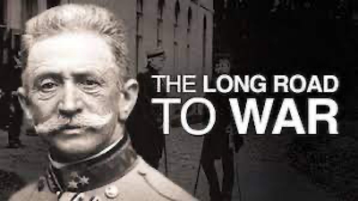 8:20pm TODAY on @PBSAmerica

Both episodes of the documentary📺 “The Long Road to War”

Using rare archive footage & expert interviews, this series revisits the dramatic chain of events that started #WW1, & explains how its causes triggered every major contemporary conflict since