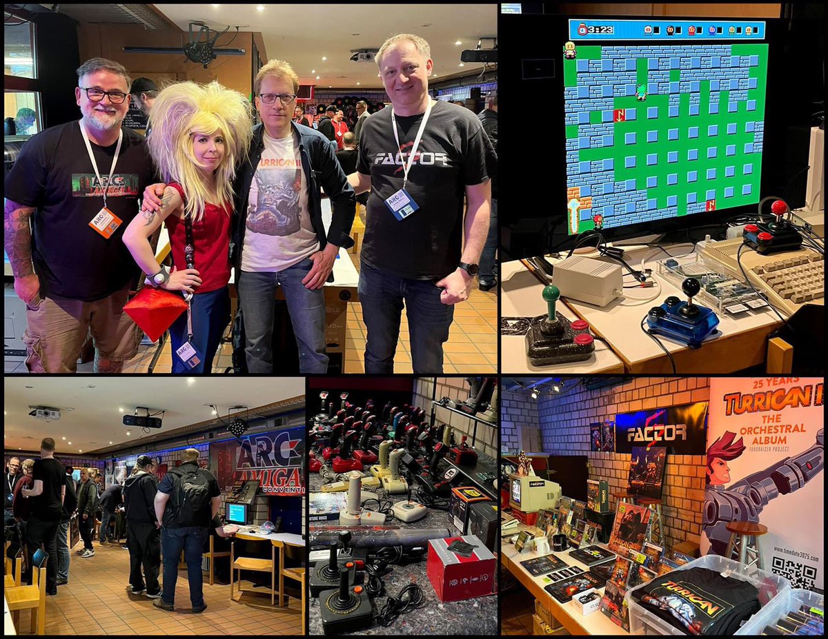 Yesterday we were at the 2nd Amiga Ruhrpott Convention. It was my 3rd Amiga event so far in 2024.

ARC is a very small event, but that’s okay - it’s a social event above all. I’m glad I was there this time too. It was good to see old friends and get to know a few new people.