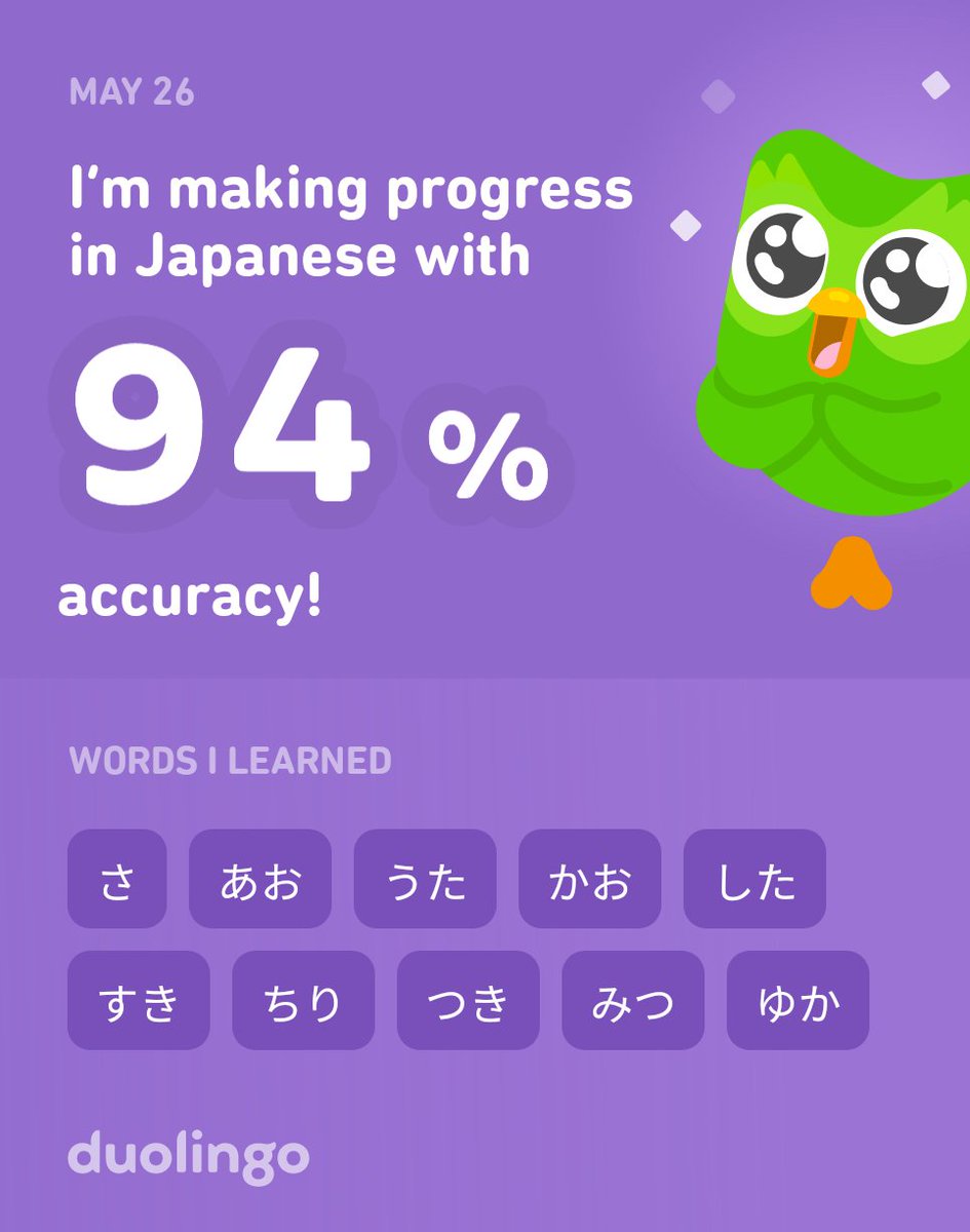 raul_in_cobos's tweet photo. I’m learning Japanese on Duolingo! It’s free, fun, and effective. https://t.co/Gy7dKzxQH2