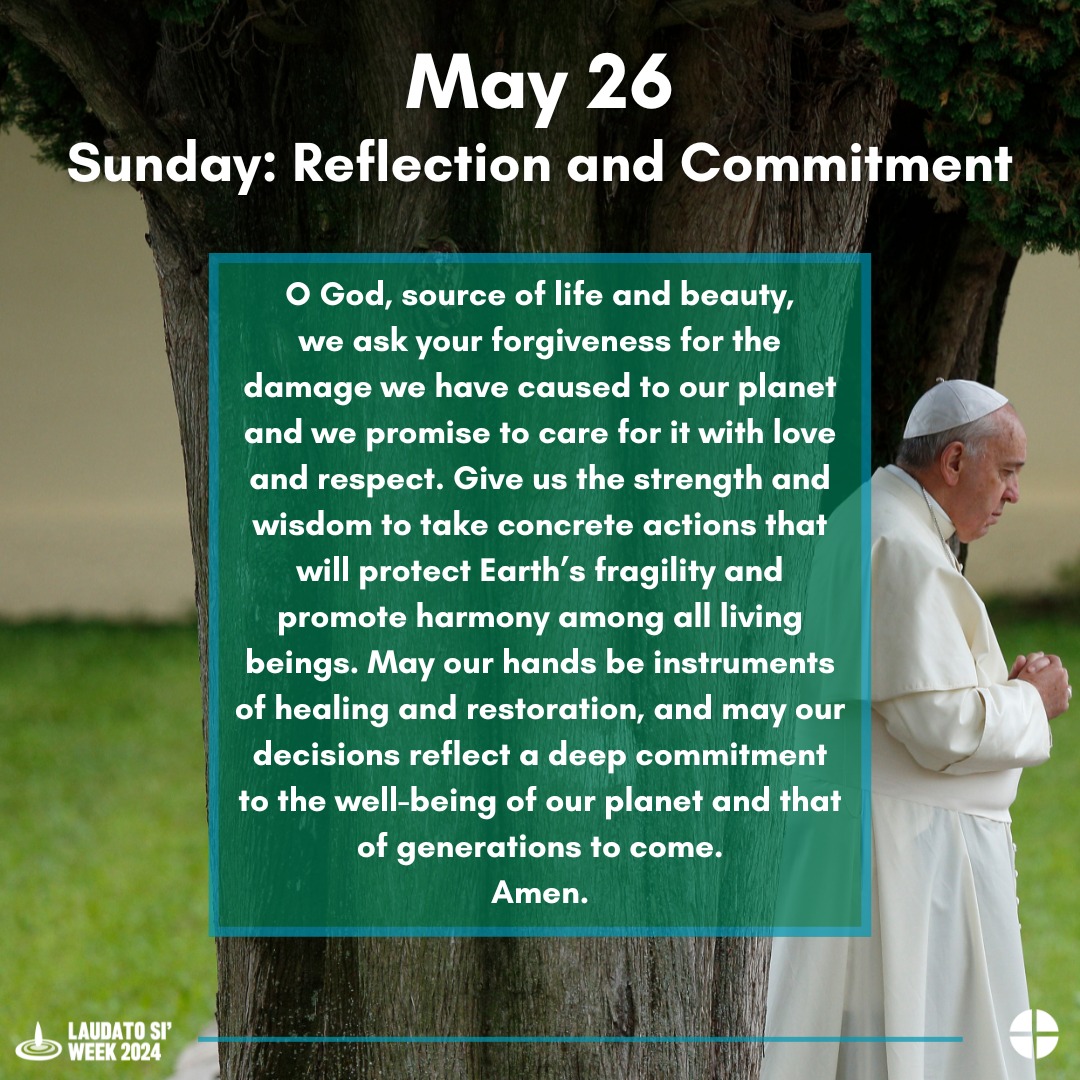 How long will the land mourn and the grass of every field wither?  Jeremiah 12:4 #LaudatoSiWeek2024