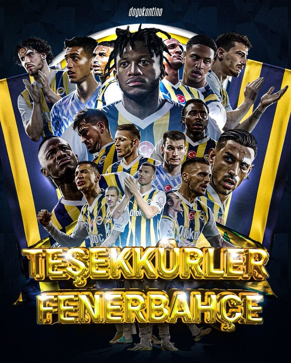 Teşekkürler Fenerbahçe #Fenerbahçe