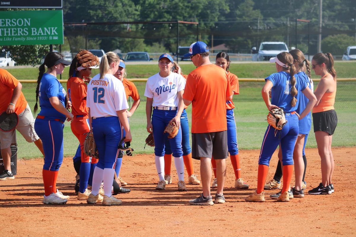Had a great day back on the field with these amazing girls . Our defense looked great and bats were hot !!! Looking forward to having a successful summer,  lots of fun, and lasting memories . Here’s to a great summer season! <a href="/Mojo_Carolinas/">TN Mojo Hyatt/Grice</a> <a href="/Jake__Hyatt/">Jake Hyatt</a> <a href="/stevie_grice/">Stevie Grice</a> <a href="/harvey_myah/">Myah Harvey 2026</a>