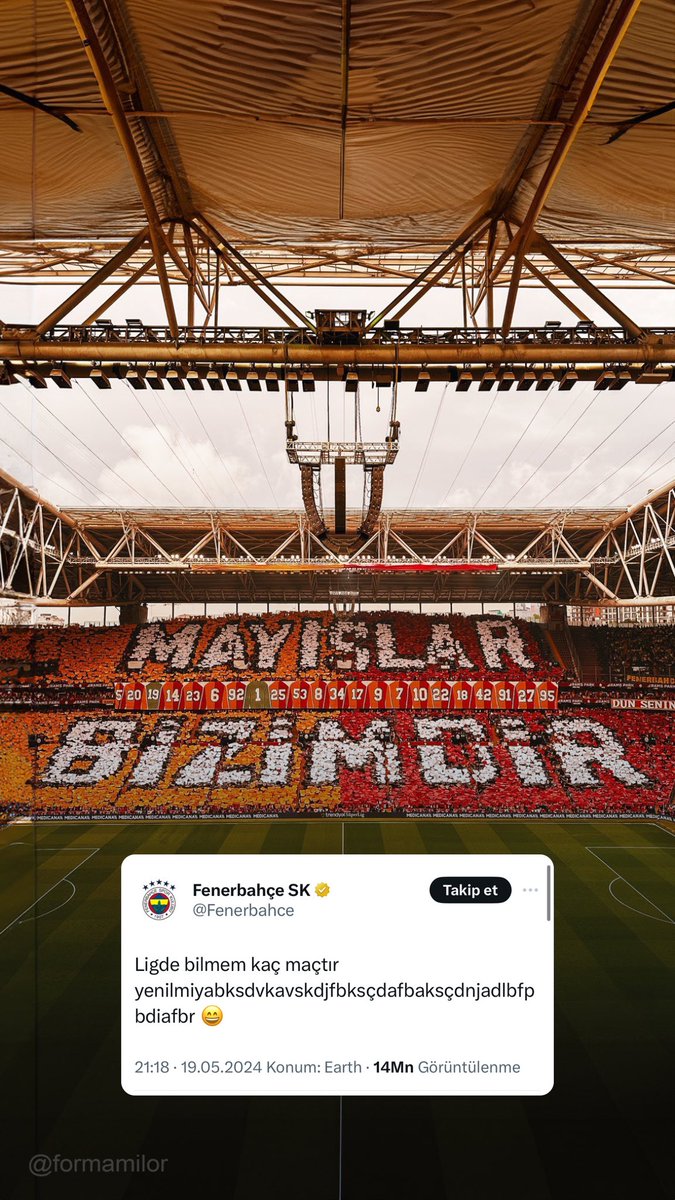 sametarman's tweet photo. @Fenerbahce https://t.co/1txuokNVC8