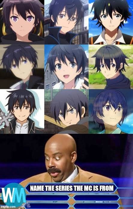 @ShitpostRock These are all from different animes BTW