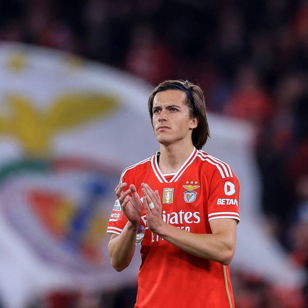 🚨 Official: Alvaro Fernandez has joined Benfica on a permanent deal. #MUFC