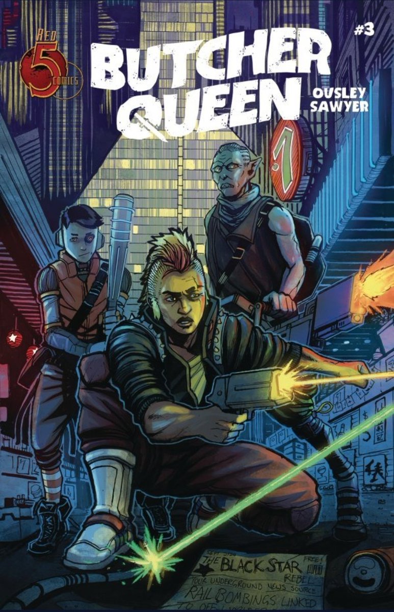 10kBeers's tweet photo. #ButcherQueen 3-4.
Satisfying conclusion to a well written first arc. Not exactly groundbreaking storytelling, but still entertaining. Reminiscent of 'Alien Nation' or 'V'. #comics #Red5Comics
(106-107/500) #my500comicgoals https://t.co/eh8djKswLt