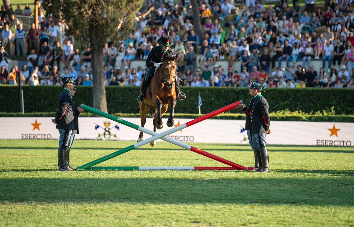 Anche quest’anno abbiamo preso parte alla 91° edizione del Concorso ippico internazionale ufficiale di Roma - Master d’Inzeo con con i Lancieri di Montebello e il loro tradizionale Carosello a cavallo e la banda dei Granatieri di Sardegna.
 
#EsercitodegliItaliani