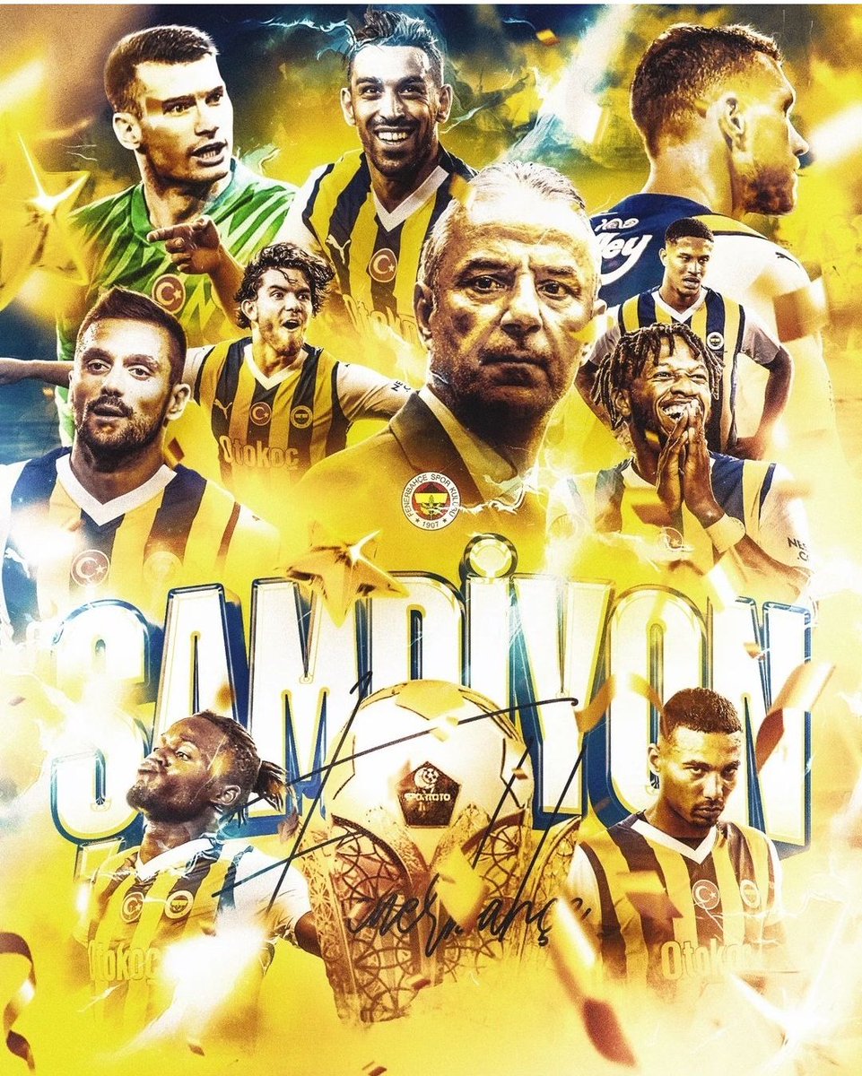 Bizim Tertemiz Şampiyonumuz Teşekkürler Fenerbahçe 💛💙