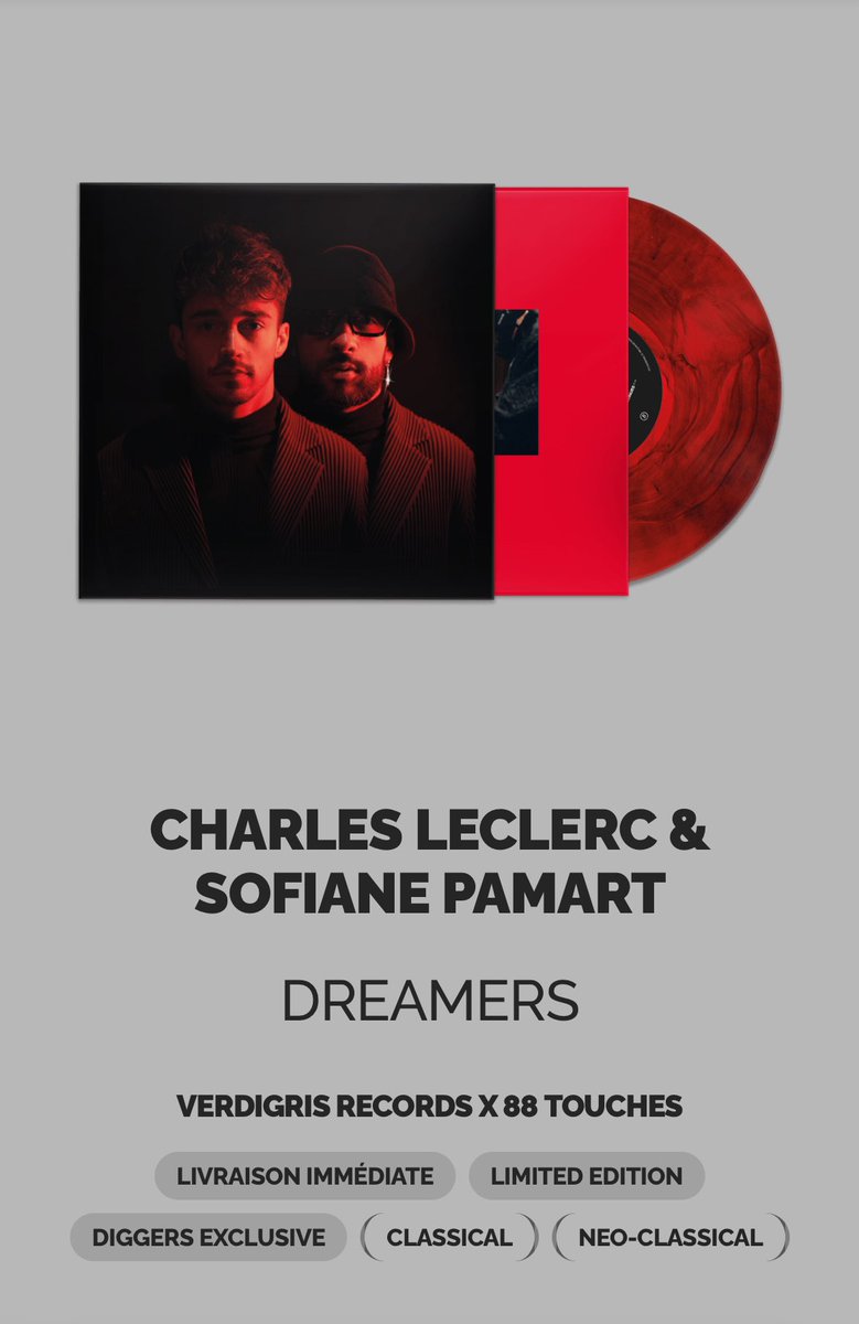 ScuderTina's tweet image. 🏆CHARLES LECLERC MONACO GP WINNER GIVEAWAY 🏆

In honor of Charles winning his first Monaco GP, I am giving away the DREAMERS EP record and one piece of merch of your choice (any team, 100€ max)

Just follow me, like and RT to register 🫶🏻❤️

Open worldwide 🫶🏻 
Good luck ❤️