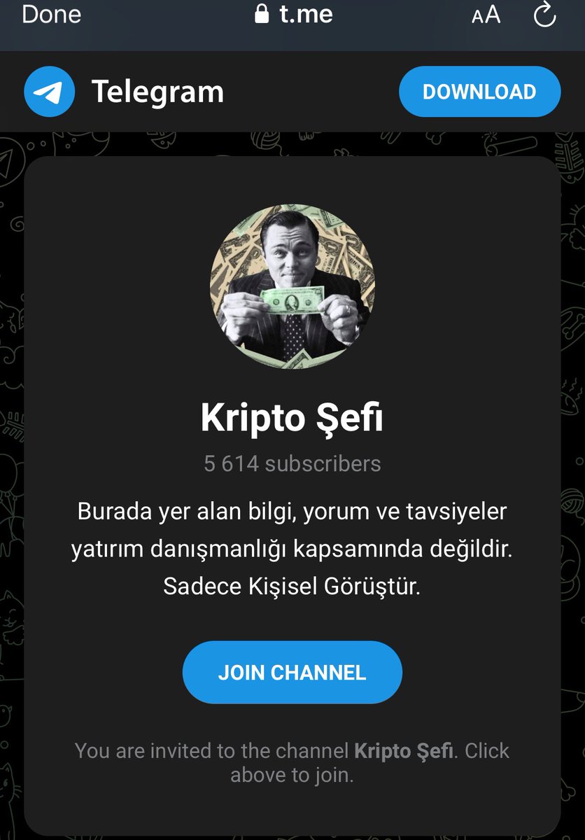 Dolandırıcı telegram kanalları tipik özellikleri 👇 1) Sosyal medya hesapları altına otomatik mesajlar atarlar 2) Bu mesajlarda başarılı olduklarını iddia ederler 3) İlgi çekmek için VIP grubu derler ama zaten ücretsiz gruptur. Amaç sizi içeri çekmek. 4) Bir süre sonra link