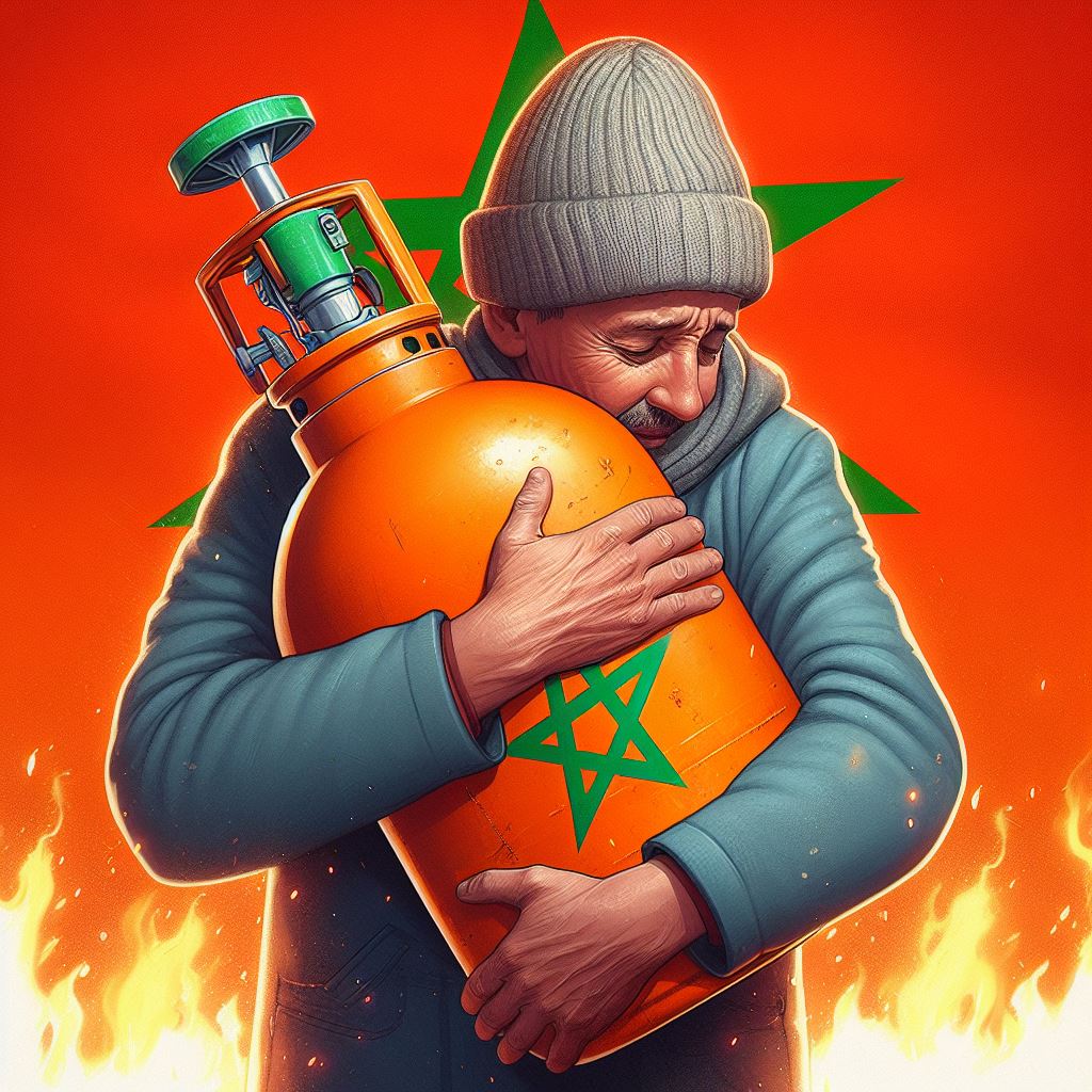 🚩🕯️🇲🇦 • تتلخص مشاكل المراكشين  المتراكمة في "البوطا" و نظام مستبد على رأسه أمير مؤمنين لا يعيش بينهم !