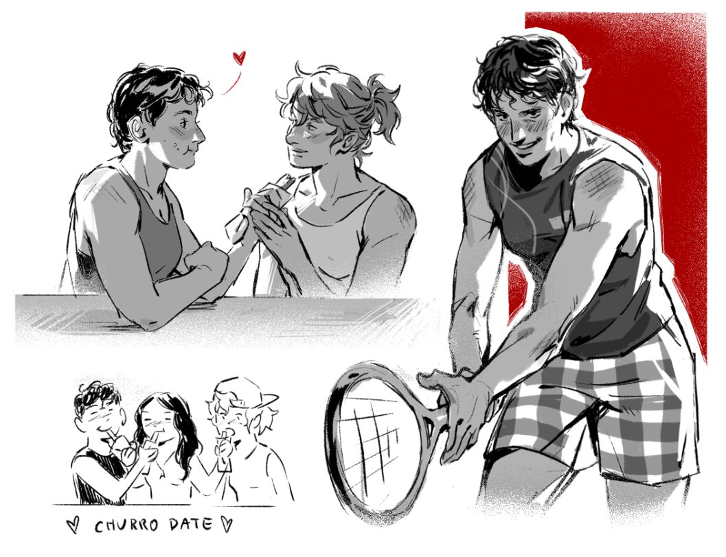 some more tennis lesbians... i'm so normal abt them