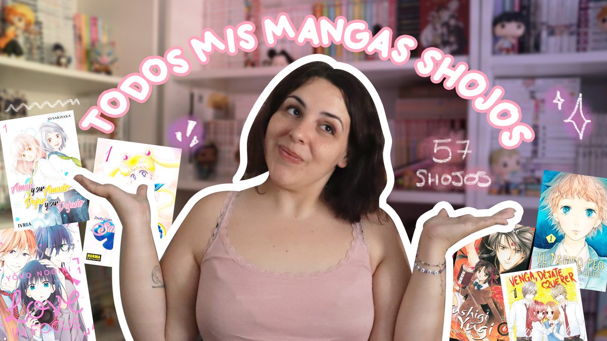 animoonreads's tweet photo. ¡NUEVO VÍDEO!📽️
He desmantelado la estantería para enseñaros y hablaros de TODOS MIS MANGAS SHOJOS, las 57 COLECCIONES de esta demografía que es mi favorita 🩷💕

Se agradece un RT🥺

https://t.co/aRfsgU8RZ3 https://t.co/S6wZ7S3ZB4