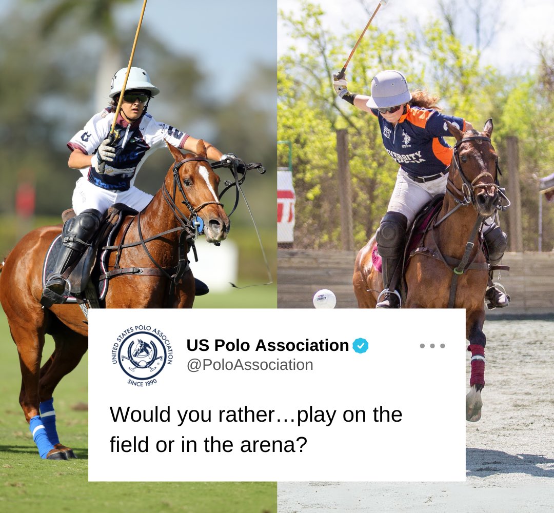 Comment ⤵️ #USPAPoloPlayer #ArenaPolo #OutdoorPolo