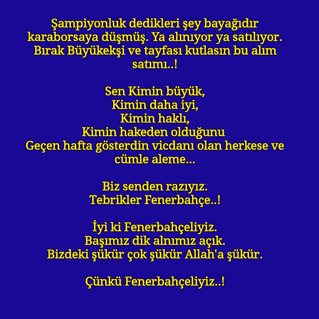 #Fenerbahçe