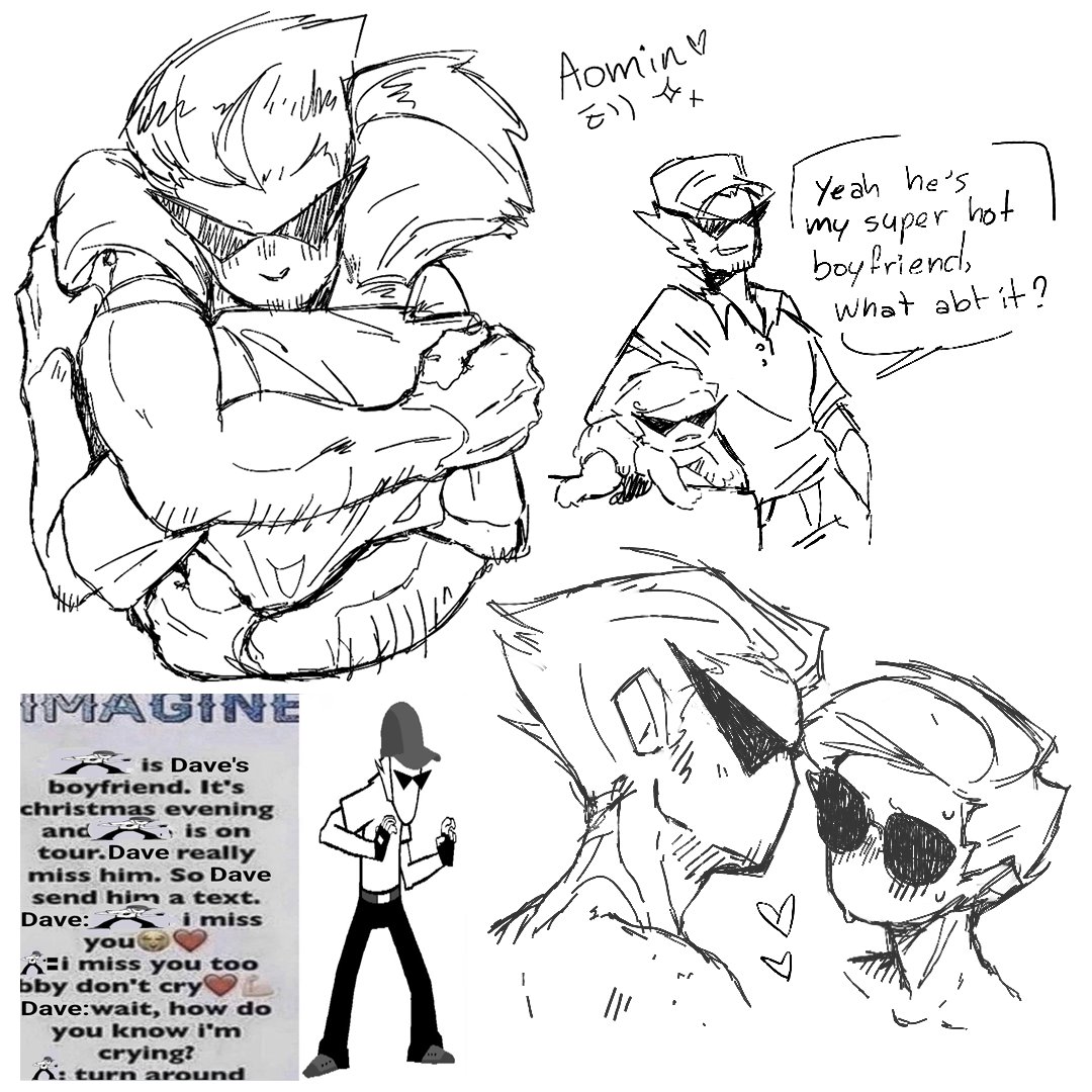 Aomin || deltarune amanhã tweet media