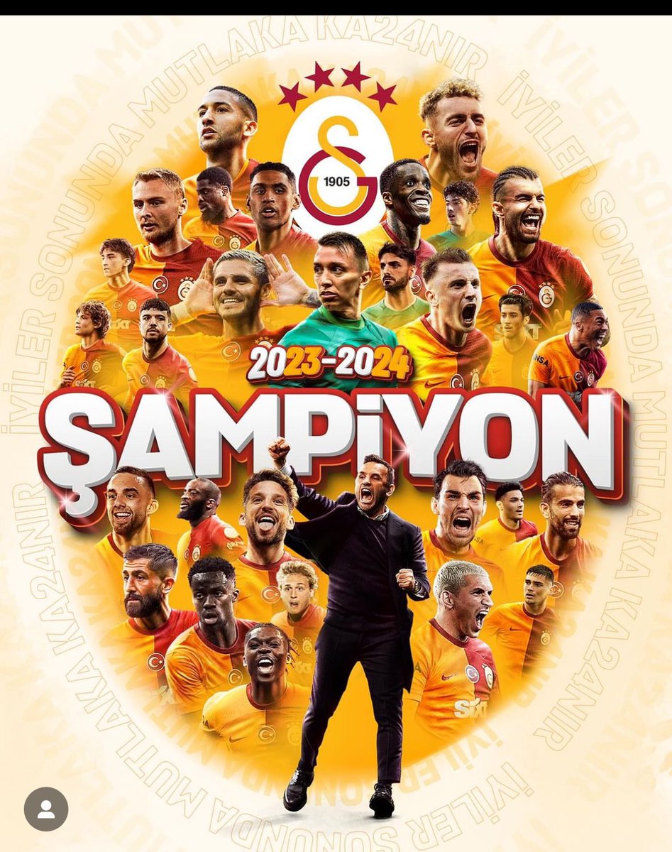ŞAMPİYON GALATASARAY