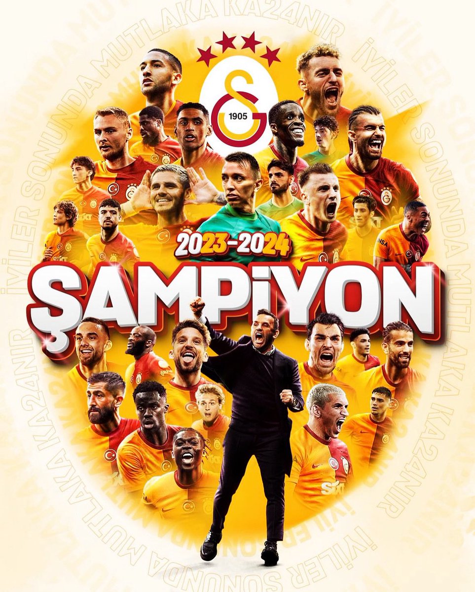 Şampiyon Galatasaray…