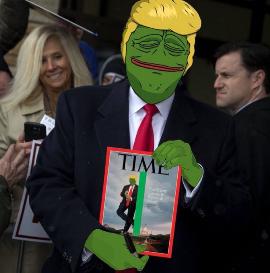 Mad3inLA's tweet photo. @DC_Draino Can’t Stump The Trump 

$PTRUMP $PepeTrump
@pepetrumpsol_ 

CoinGecko!✨https://t.co/352I0sd2bp🦎 

#WriteInTRUMP  #drudgereport
#Trump2024  @BreitbartNews https://t.co/Du5Jii3riW