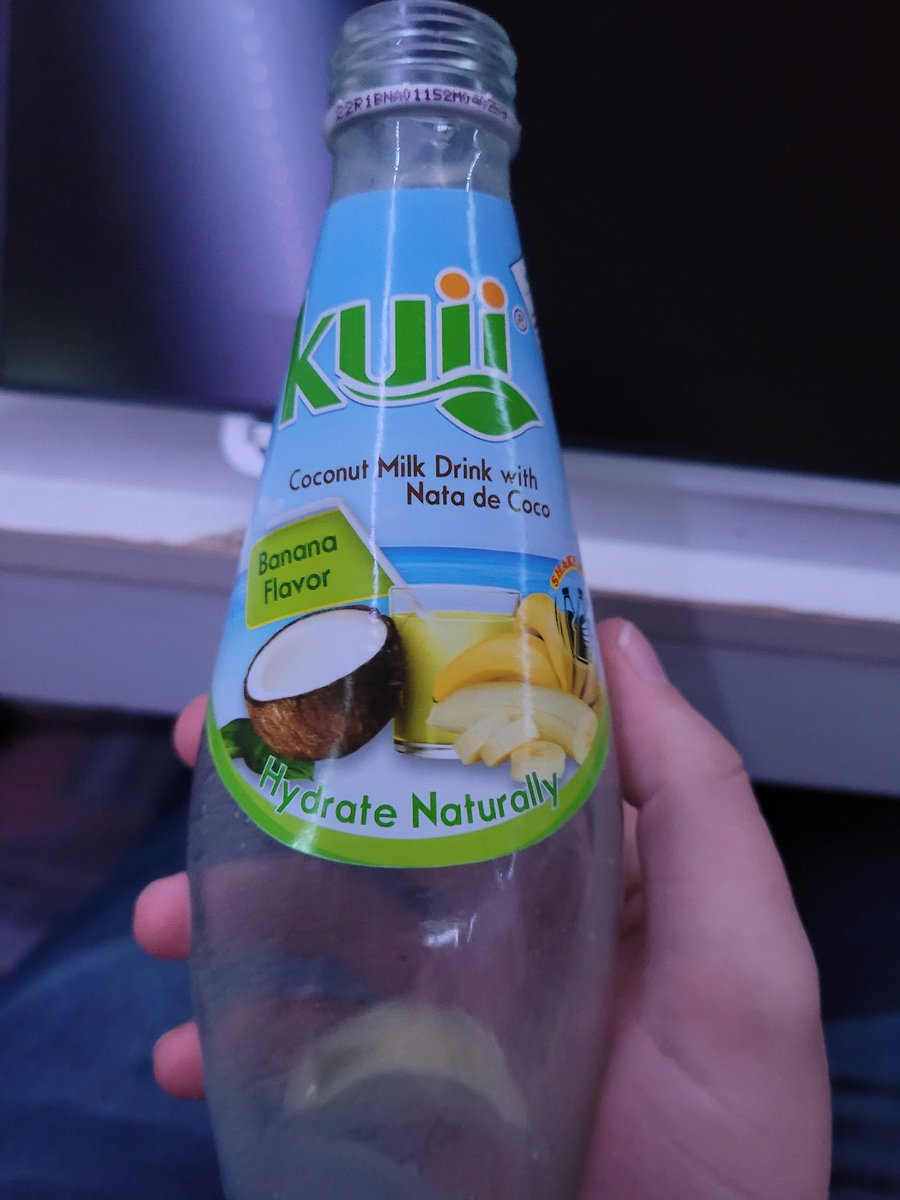 NimauraTT's tweet image. I'm absolutely obsessed with these drinks. They're so good! If i could afford these all the time, I could easily quit soda. I like the banana and original coconut flavors the best! #kuii #coconutdrink