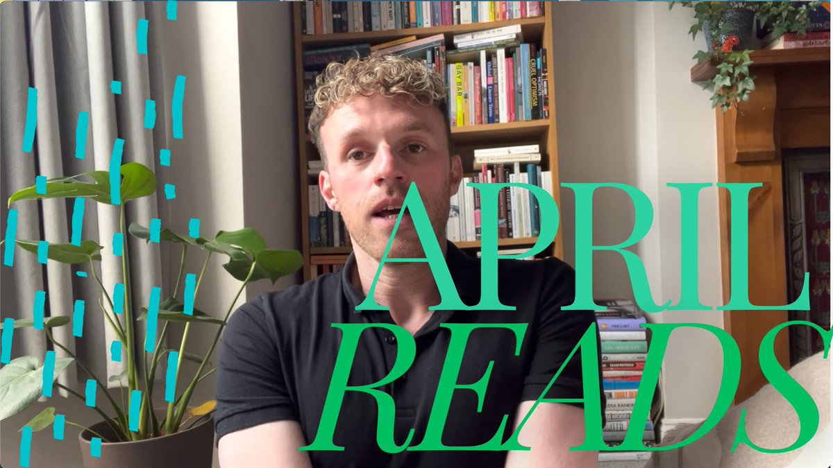 new episode of “books up close” - what I read in April, ft @GarthGreenwell, Annie Ernaux, Alva Gotby, Julie Otsuka… 💜
youtu.be/XbhyqClqMhc?si…