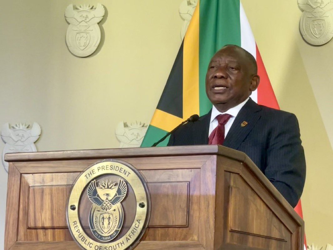 [DOWNLOAD]: Address by President @CyrilRamaphosa at the conclusion of the 6th administration and ahead of the 2024 Elections. 🔗 shorturl.at/me1vX #LeaveNoOneBehind 🇿🇦