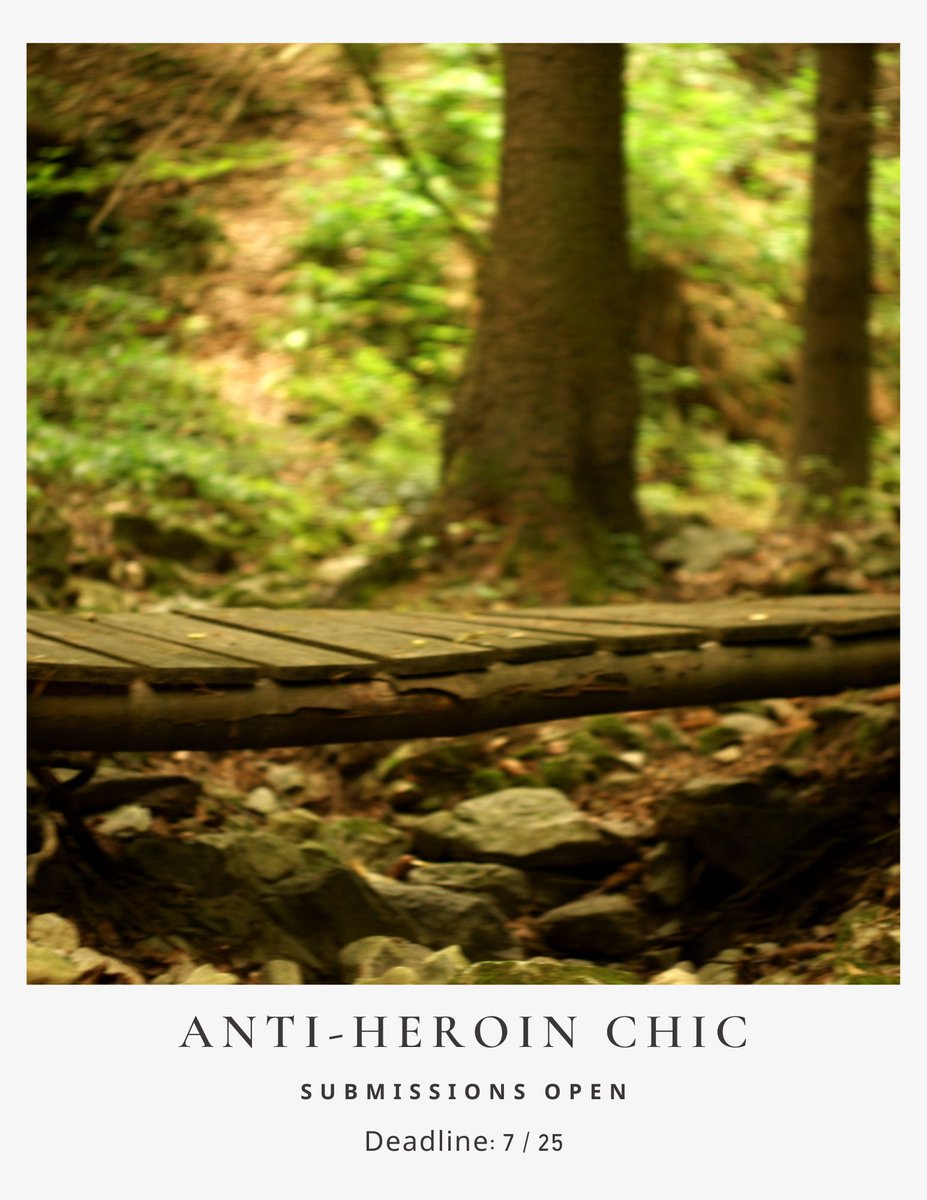 Anti-Heroin Chic - Submissions open. tweet media