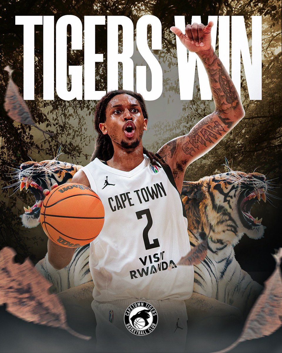 OUR FIRST EVER WIN IN RWANDA‼️ 

THE 8TH SEEDED TEAM JUST BEAT THE 1ST‼️🗣️

 #WEARETHETIGERS 🐅