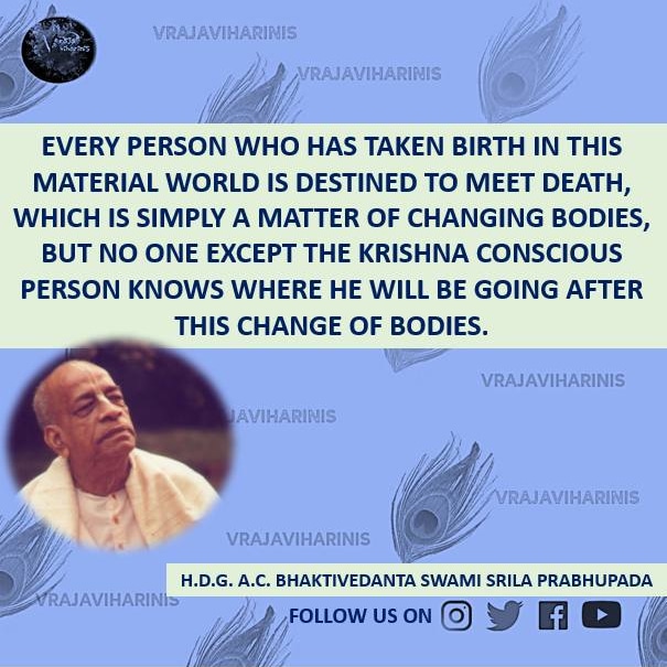 😇🤩 ACHARYA VANI 😇🤩
#jaisrilaprabhupada #srilaprabhupada #acharayavani #quote #quotes #quotesdaily #quoteoftheday #quotesoftheday