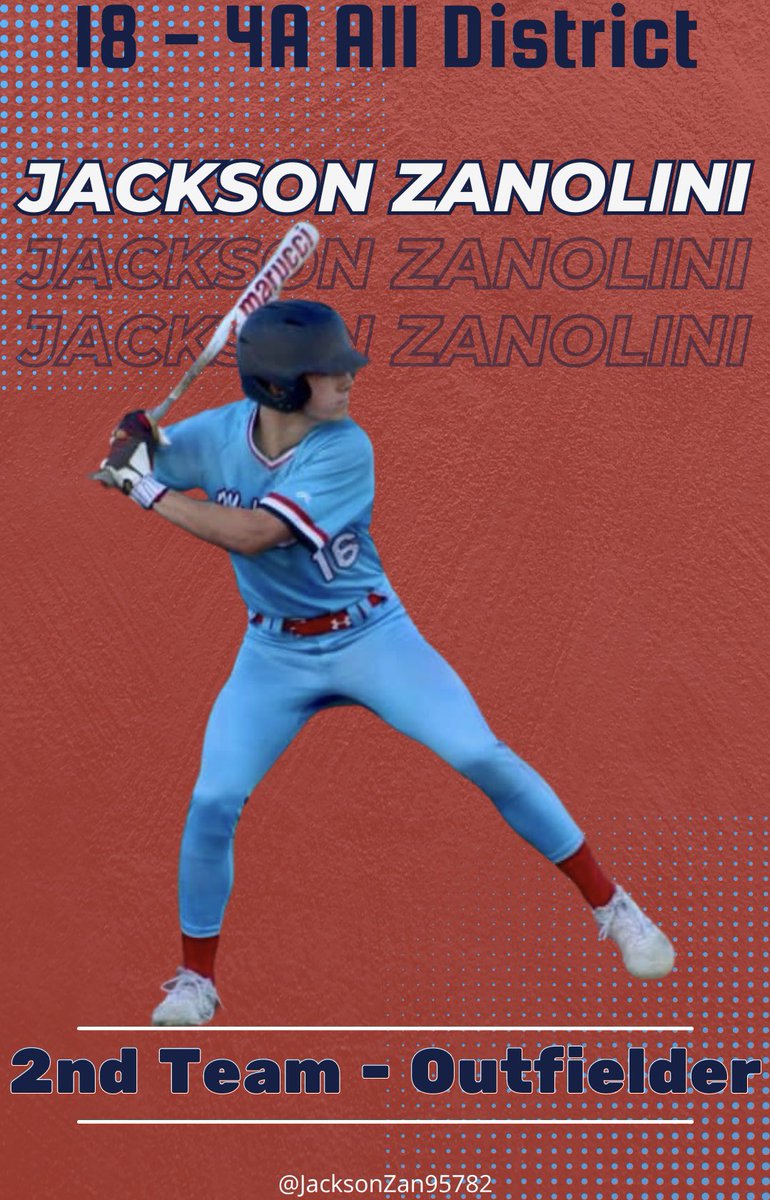 MCISDBaseball's tweet photo. Congratulations to @jacksonzan95782 on being selected for 2024 All-District honors! @MCISDAthletics https://t.co/DteqWZQTMH
