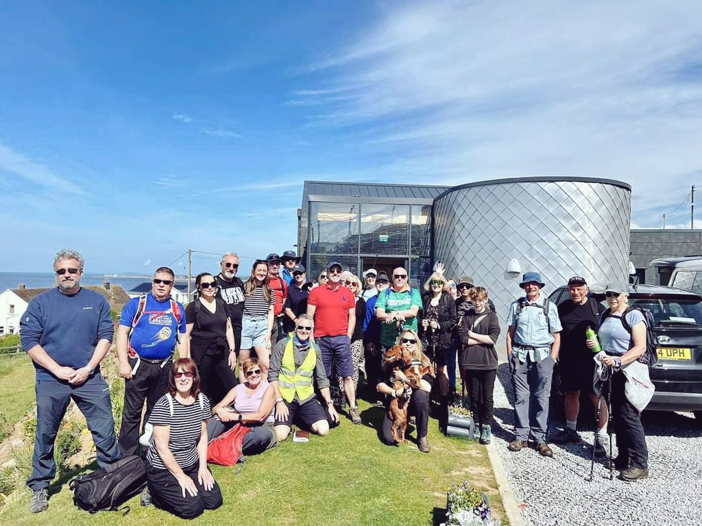 Diwrnod gwych ddoe. Diolch i bawb am gefnogi ac am y cwmni. / A great day yesterday. A big thanks to all who supported and took part in all the walks. .speakers, cafes, pubs, actors, volunteers. There's more walks in the pipeline! @visitthevale @WalesCoastPath @visitwales