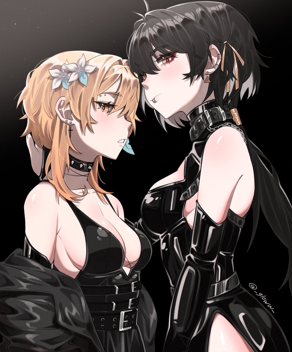 _gloww_'s tweet image. lumine & rover
#WutheringWaves #鸣潮 #lumine #Genshinlmpact #rover