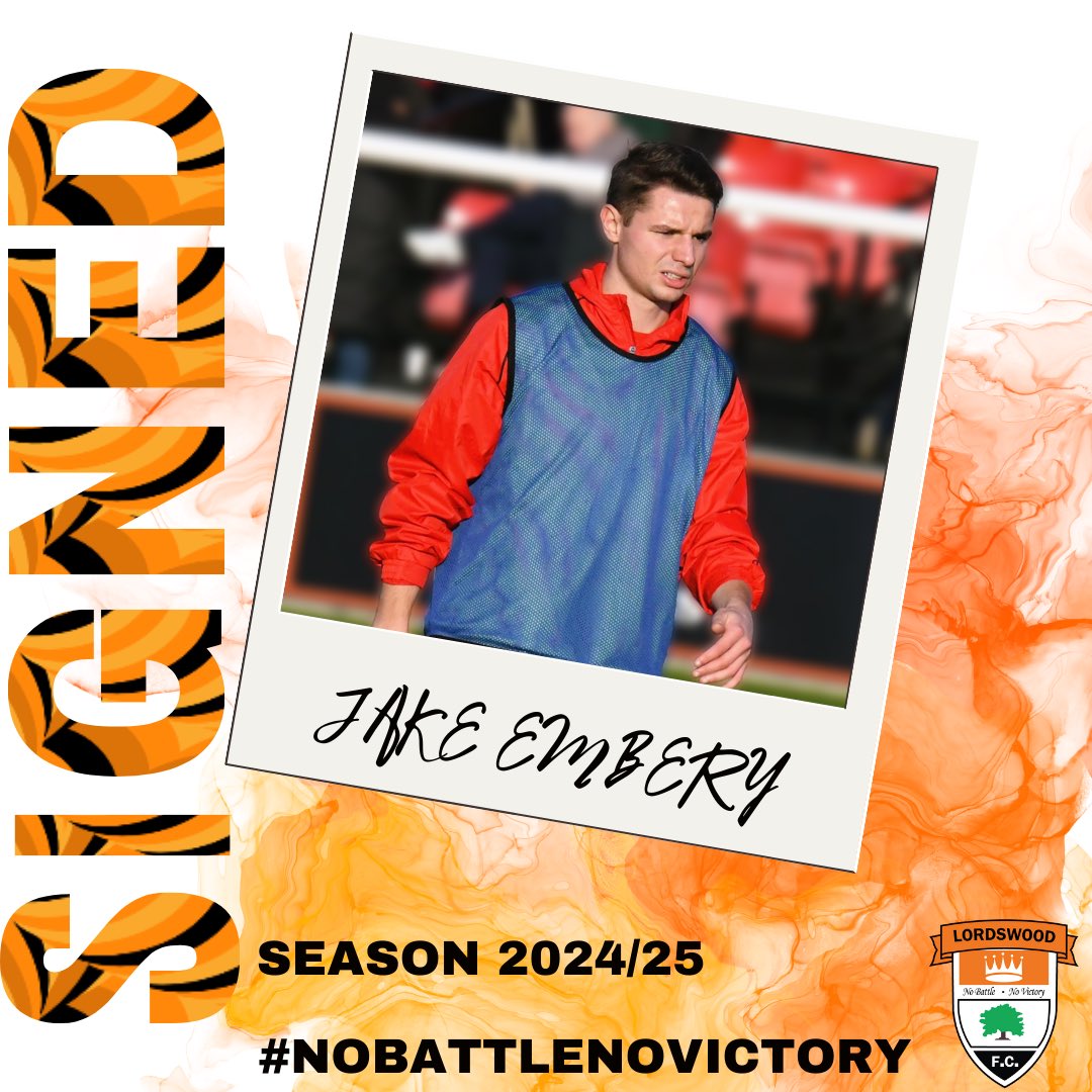 𝐍𝐄𝐖 𝐒𝐈𝐆𝐍𝐈𝐍𝐆✍️ We are absolutely thrilled to announce our third signing of the summer is former Maidstone Utd and Tonbridge Angels forward 𝗝𝗮𝗸𝗲 𝗘𝗺𝗯𝗲𝗿𝘆🤝 Delighted to have you with us Jake🤩 #NoBattleNoVictory