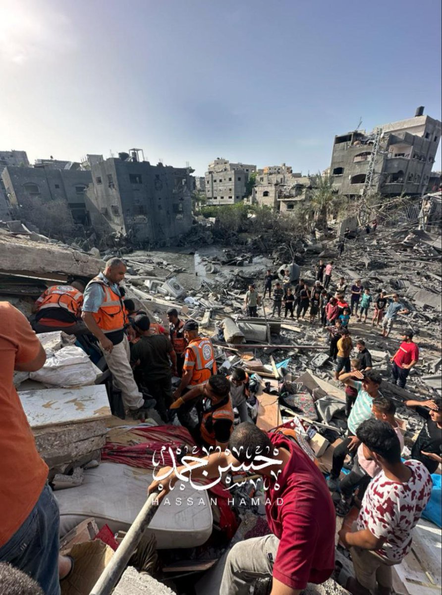 Timesofgaza's tweet photo. Day 232 | During the past 24 hours:

• 8 massacres committed by the Israeli occupation

• 81 people killed 

• 223 injured https://t.co/e0Td06Yxc0