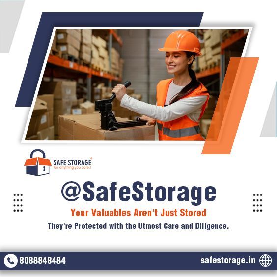 SafeStorage: Where Your Valuables Find a Home, Safeguarded with Precision and Care. 

For more details:
Visit our website -buff.ly/2pK6eaM
Call now: 8088848484
#SafeStorage #DeclutterYourLife #explore #SecureStorage #PeaceOfMind