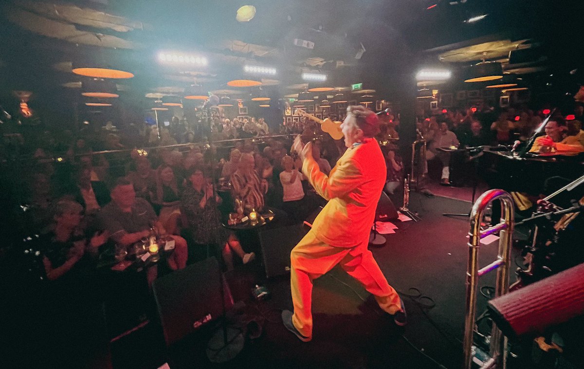 The Jive Aces (@jiveaces) on Twitter photo What an absolute blast at <a href="/OfficialRonnies/">Ronnie Scott's Jazz Club</a> this afternoon! Packed and what an electric atmosphere! Thanks to special guest <a href="/RebeccaGrant4/">Rebecca Grant</a> for joining us too! We haven’t got another one booked until November but we have plenty of other London shows coming up, check the website! What an absolute blast at <a href="/OfficialRonnies/">Ronnie Scott's Jazz Club</a> this afternoon! Packed and what an electric atmosphere! Thanks to special guest <a href="/RebeccaGrant4/">Rebecca Grant</a> for joining us too! We haven’t got another one booked until November but we have plenty of other London shows coming up, check the website!