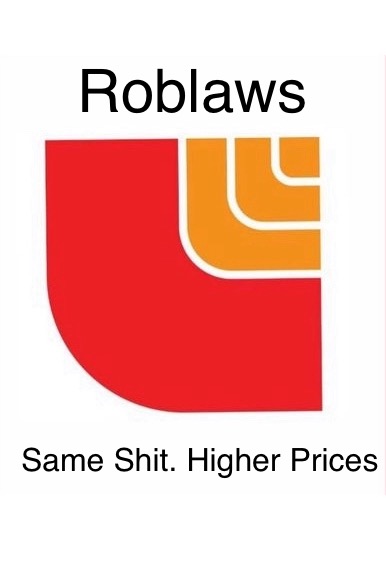 btrain254's tweet image. Our new corporate sponsor!  Roblaws!  Same Shit! Higher Prices!

#btrain #roblaws #maga