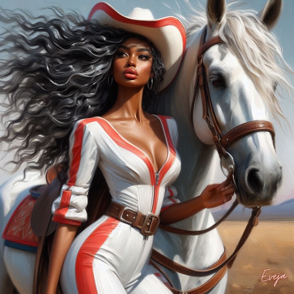 QT Your Cow girl

~Good vibes~~                            

#aifortheculture #aiart #aiartist #aiartcommunity #AIArtistCommunity #AIArtGallery #Africa #aiDigitalArt #aiAfro #aiAfrica #aiftc #aiftcdaily