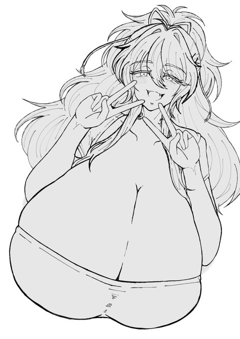 でかこりゅ♀落書き 