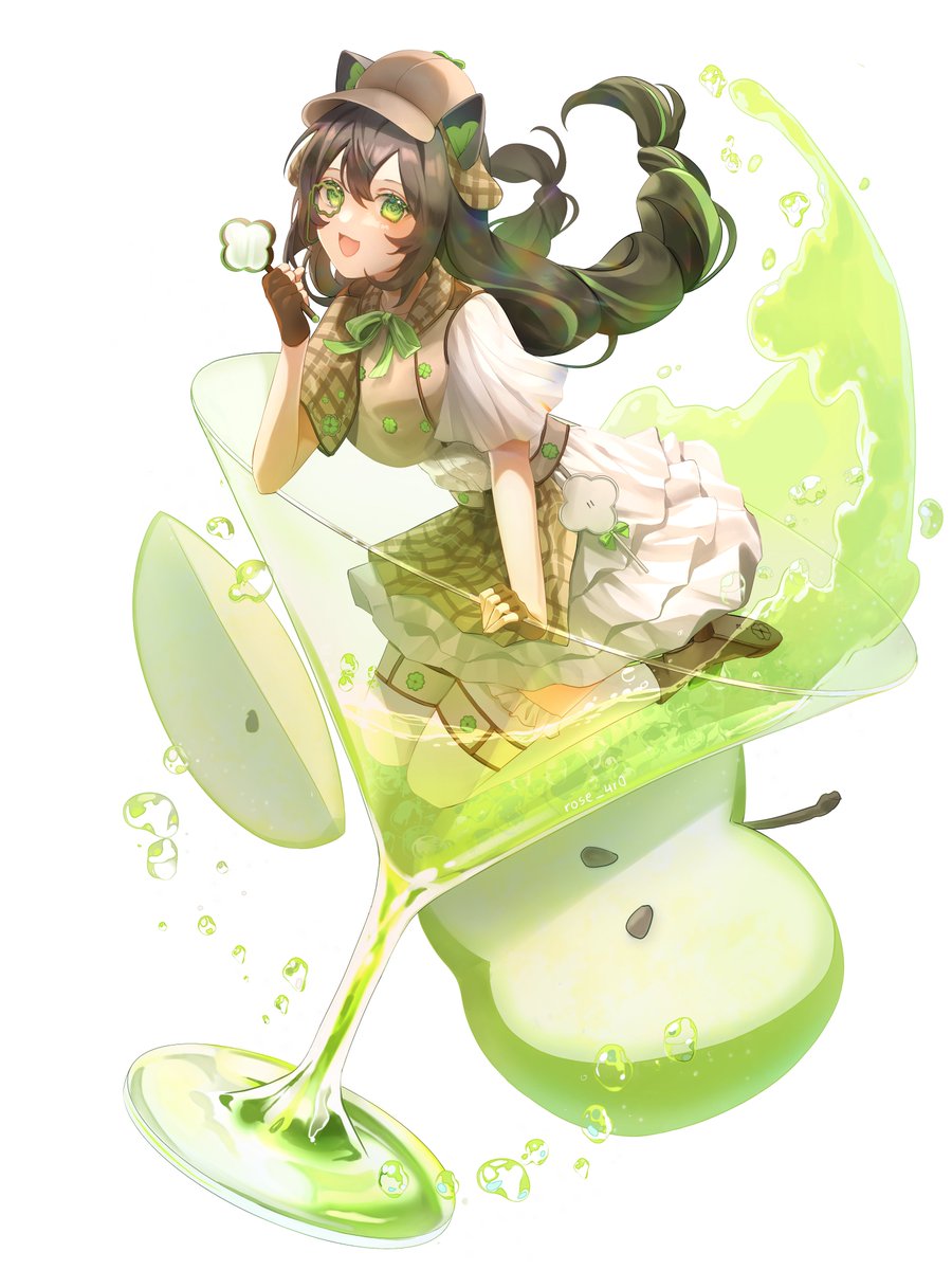 🔎🍀『MARTINI MYSTERY』🍀🔍

No truth is kept hidden for long if Detective Kitsunya's on the hunt for it. Good luck is mysteriously always beside her.

"Let's toast to another case closed!"

🎨: <a href="/rose_4r0/">rose</a>

#Kitsunyart • #VtuberEN • #ENvtuber