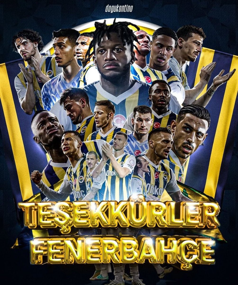 ŞEREFİNLE ONURUNLA GURURUNLA SEN ÇOK YAŞA FENERBAHÇE 💛💙 @Fenerbahce #Fenerbahçe