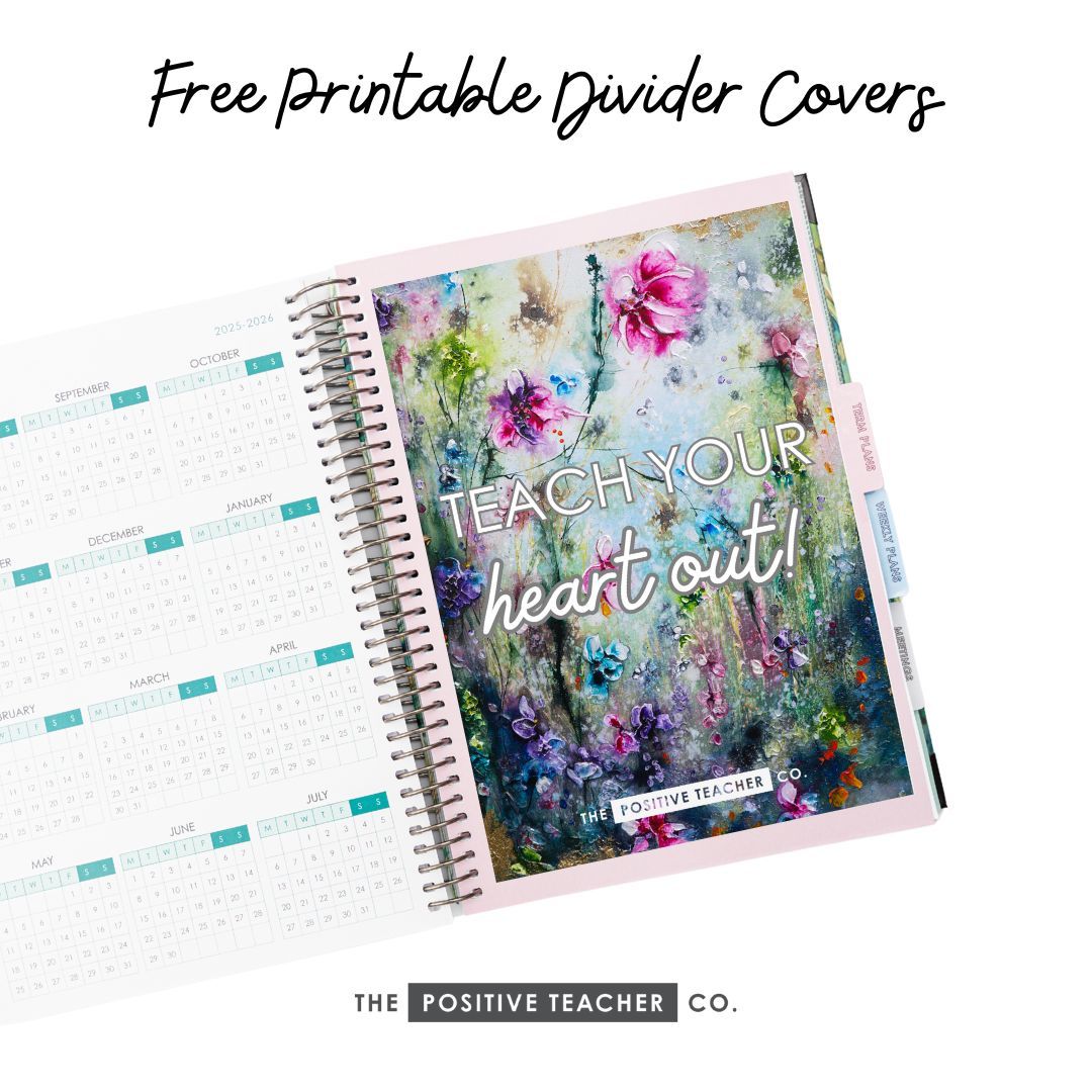 Available NOW to download for FREE our matching divider covers. ?If you love you dividers to match your planner design, then this is the thing for you. Click here to get yours: buff.ly/4buglFQ #FREEDownload #HappyTeachers #TeacherStationery