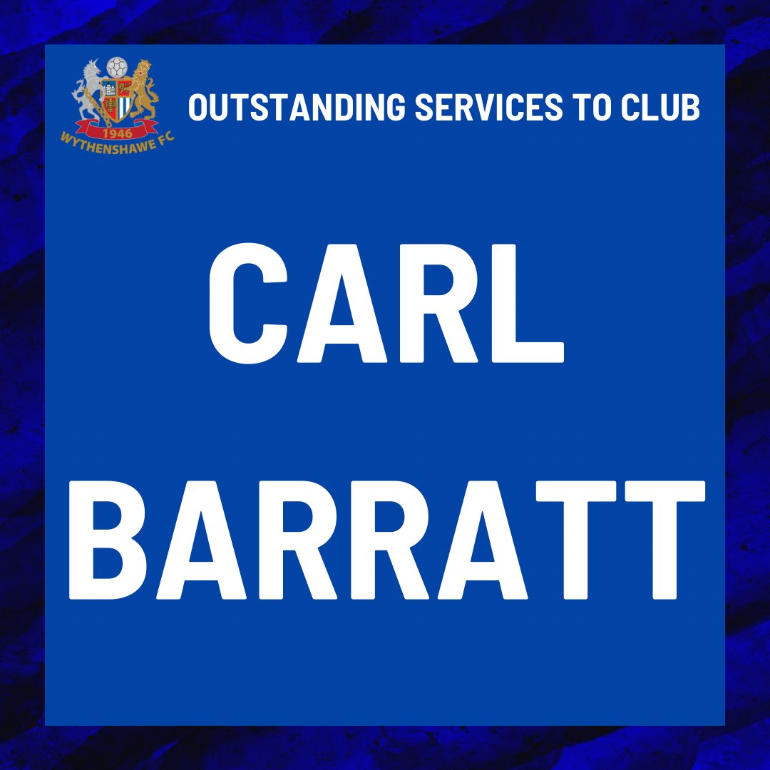 The winner of our Harry Dalton Trophy for his outstanding services to the club is, Carl Barratt 🏆 #UpTheAmmies 🔵⚪️